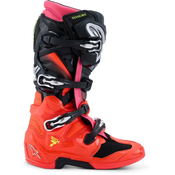 Negru/Rosu fluo/Roz fluo