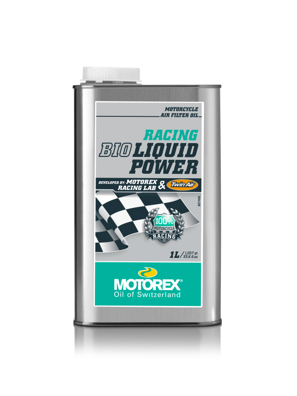 Motorex MOTOREX - AIR FILTER OIL - RACING BIO LIQUID POWER OIL - 1L