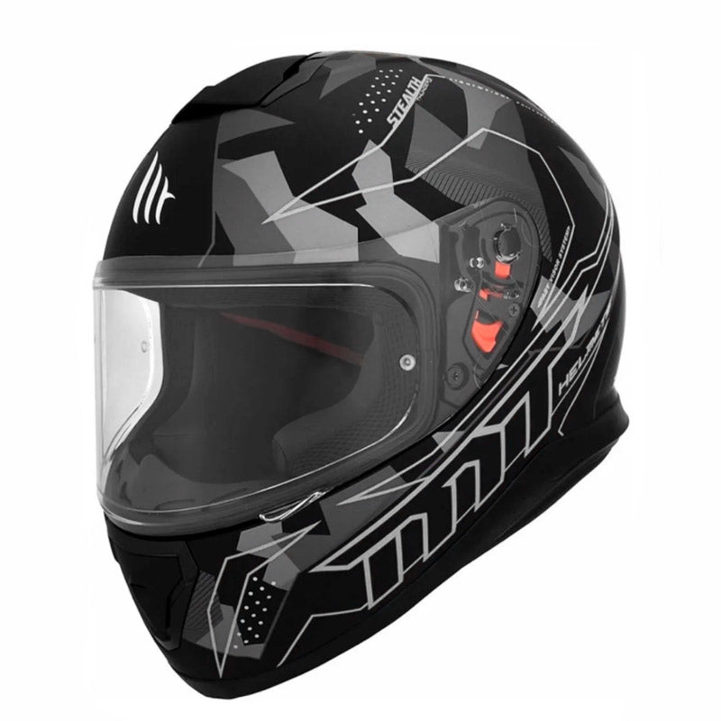 MT Helmets - THUNDER 3 Stealth A2 - Grey Black - Image 1