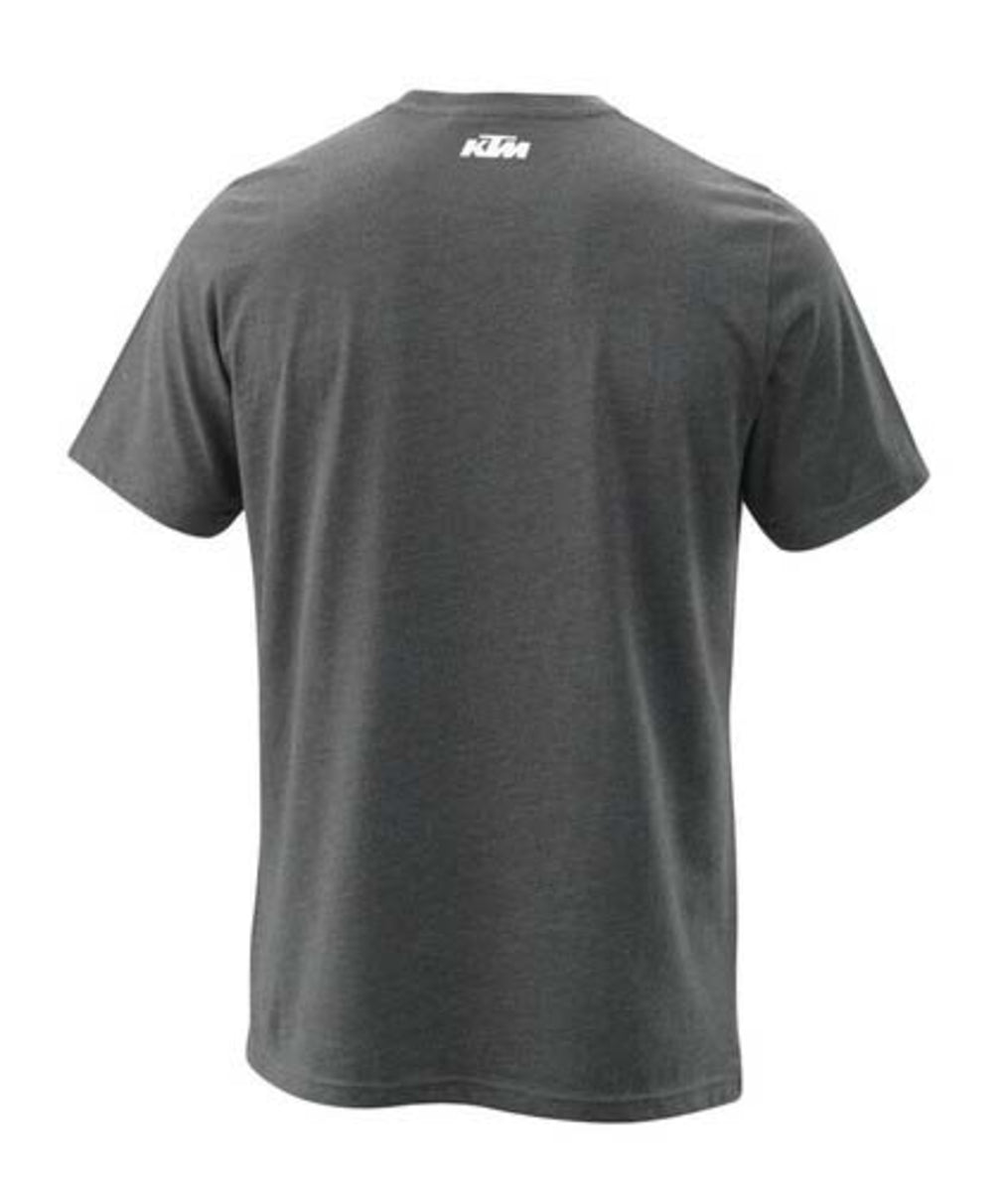 KTM CAMO TEE DARK GREY MELANGE - Image 2