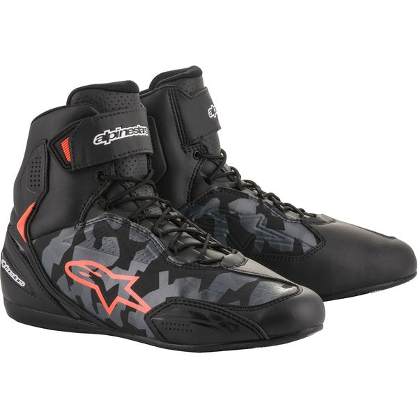 Alpinestars Faster-3 Negru/Camo/Rosu