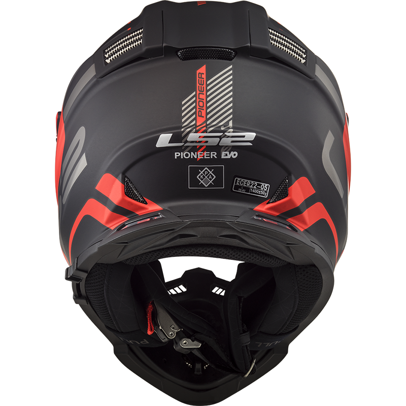 Ls2 Mx436 Pioneer Evo Adventurer - Negru/Rosu
