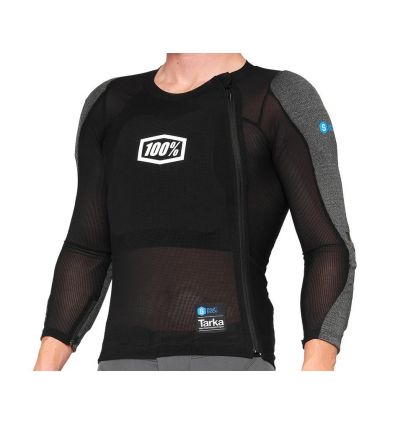 100% 100% TARKA Long Sleeve Black - Image 1