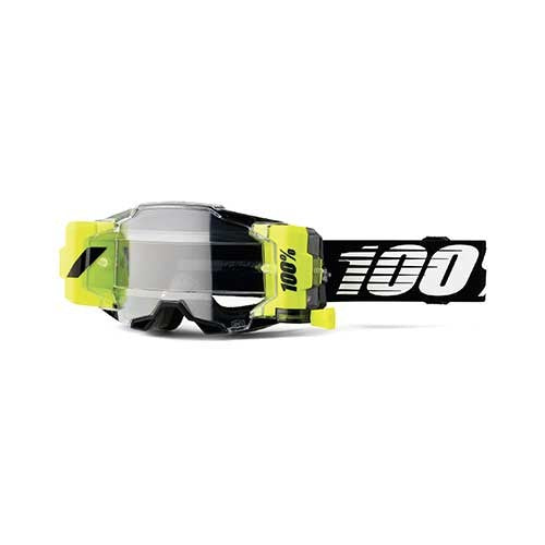 100% ARMEGA Forecast Goggle Black Clear Lens - Image 1