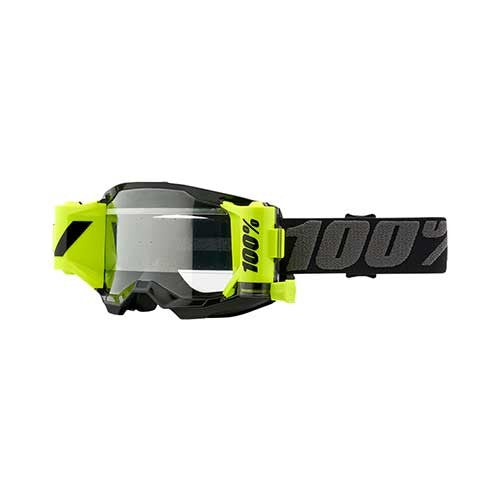 100 Strata 2 Forecast Goggle Clear Lens - Negru