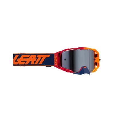 LEATT Goggle Velocity 6.5 Cryztal Iriz Flame Platinum 30 VLT - Image 1