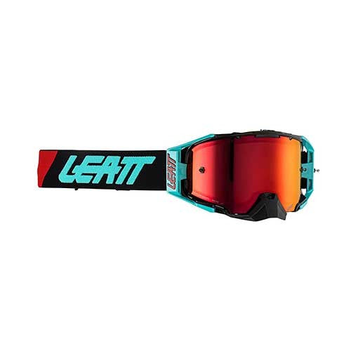 LEATT Goggle Velocity 6.5 Iriz Fuel Red 28% - Image 1