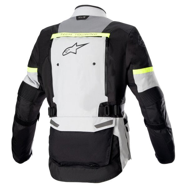Geaca all season textil impermeabila ALPINESTARS BOGOTA PRO DRYSTAR S Negru/Albastru/Rosu - Negru/Gri/Galben