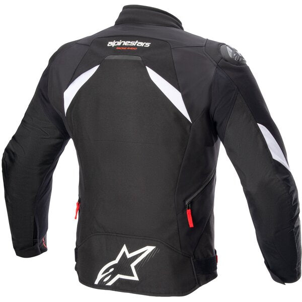 Geaca textil impermeabila sport/touring ALPINESTARS T-GP R V3 Drystar S Negru/Alb - Negru/Alb