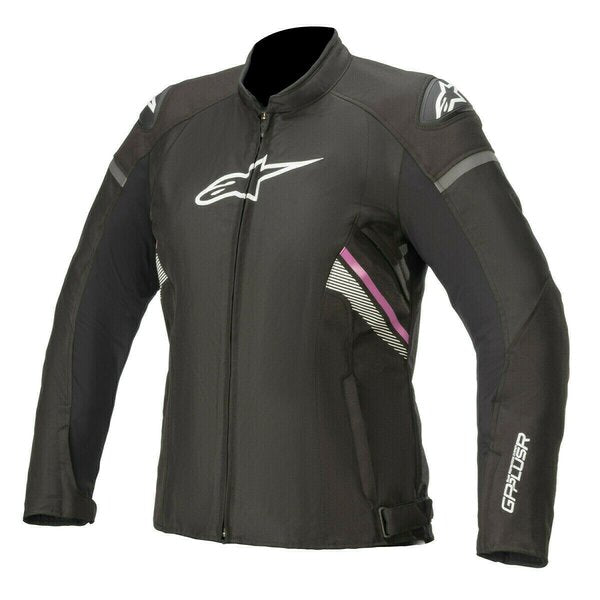Geaca textil sport/touring Alpinestars STELLA T-GP PLUS R V3 L Negru/Alb/Roz - Negru/Alb/Roz
