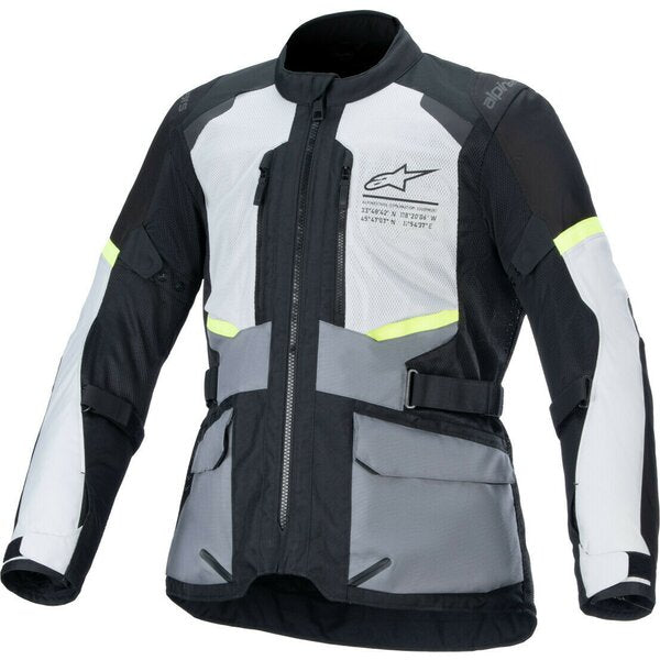 Geaca textil vara Alpinestars ANDES AIR DRYSTAR S Gri deschis/Gri inchis/Negru - Gri deschis/Gri inchis/Negru