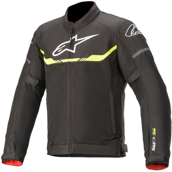 Geaca textil de vara Alpinestars T-SPS AIR S Negru/Galben fluo - Negru/Galben fluo