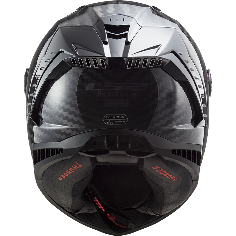 LS2 FF805 THUNDER GLOSS CARBON - Image 7