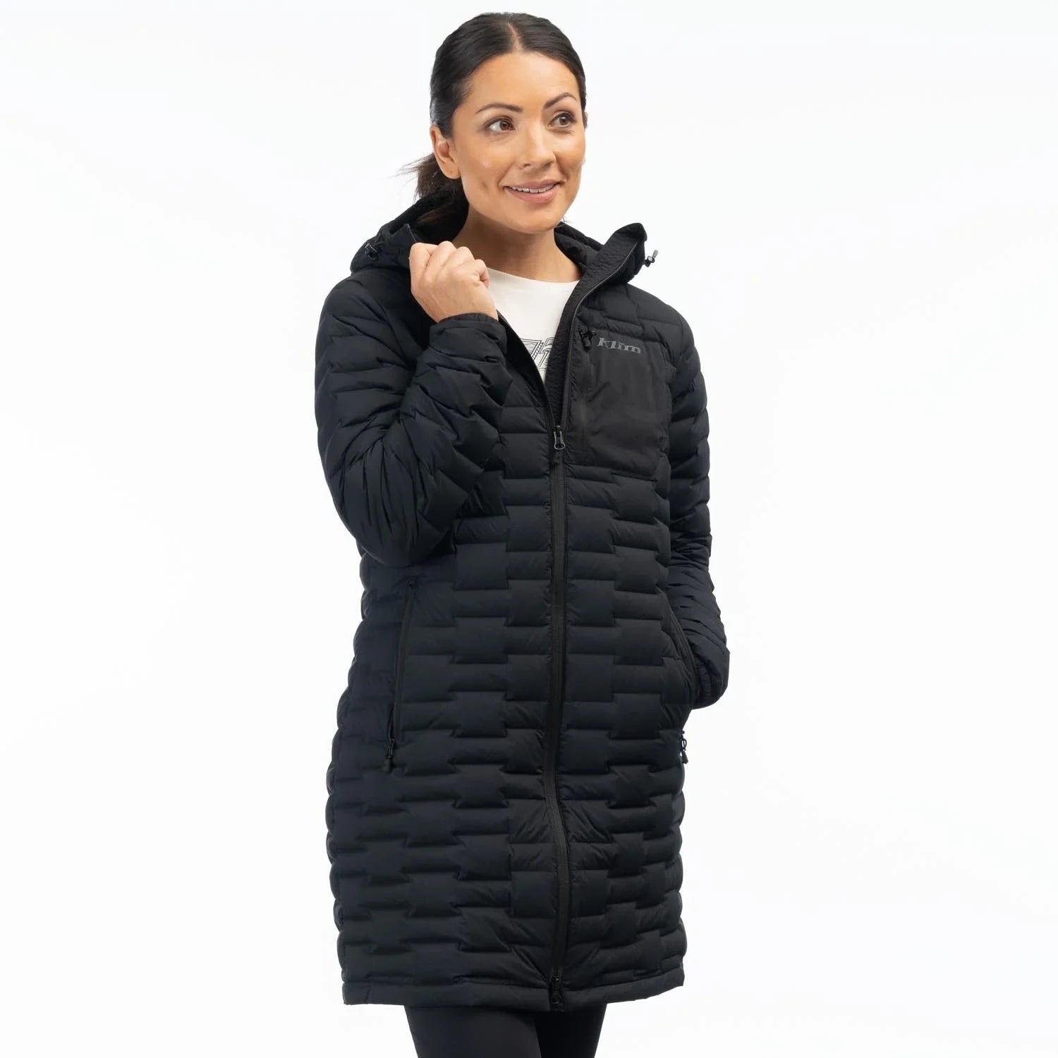 Klim Luna Stretch Down Parka Black - Image 1
