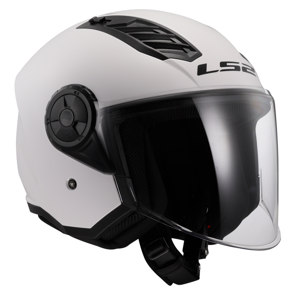 LS2 OF616 AIRFLOW II SOLID GLOSS WHITE-06