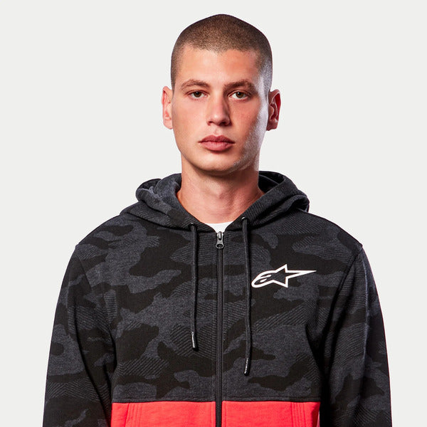 Gri Camo/Rosu