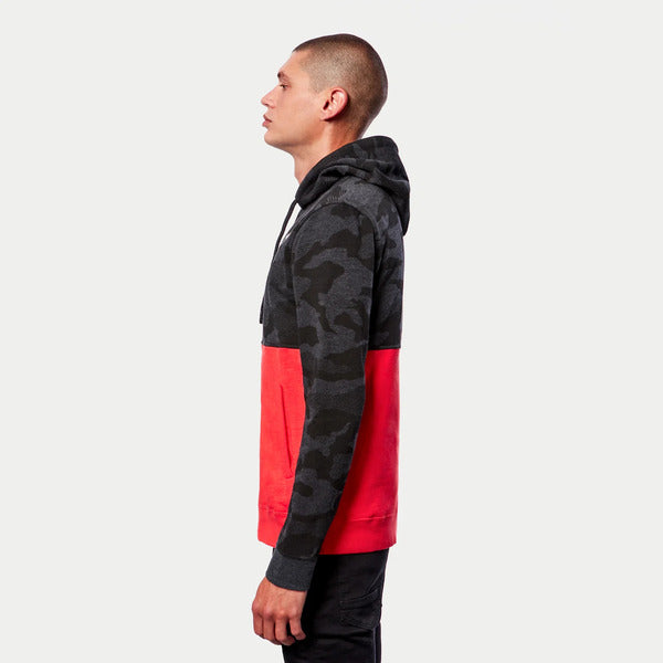Gri Camo/Rosu