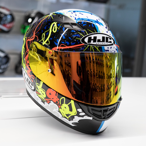 Viziera HJC CS-15, CL-SP Rosu oglinda