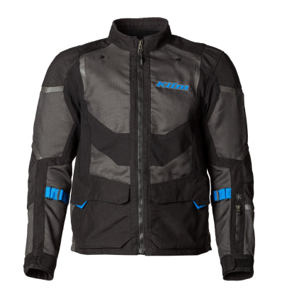 KLIM Baja S4 Jacket Black - Kinetik Blue - Image 2