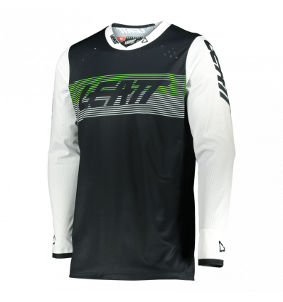 LEATT Jersey Moto 4.5 Lite Black 2022 - Image 4