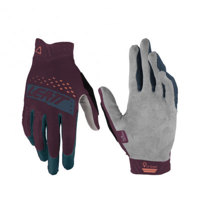 LEATT Womens Glove MTB 1.0 ♀ GripR V22 Dusk - Image 2