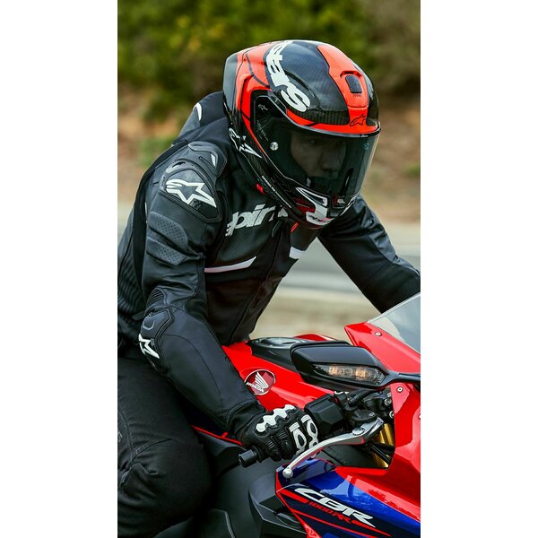 Alpinestars Supertech R10 Element - Alb/Rosu