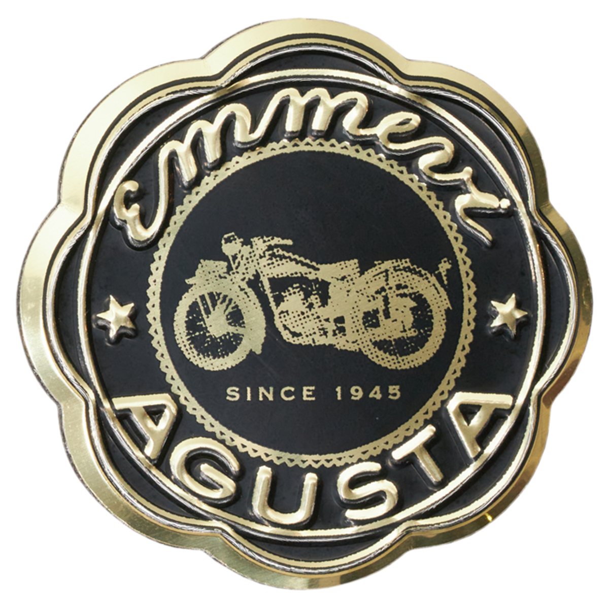 MVAgusta MAGNET WITH EMMEVI VINTAGE LOGO