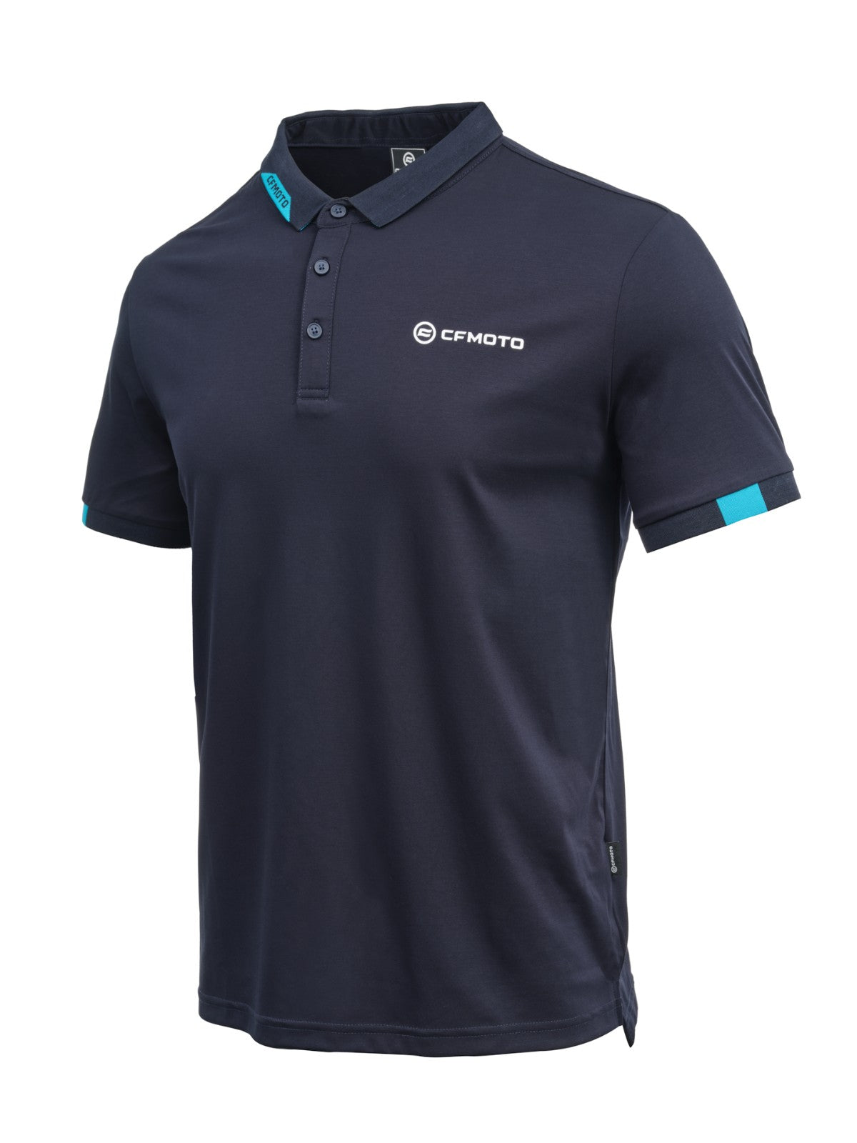 CFMOTO tricou barbati polo navy casual - Image 1