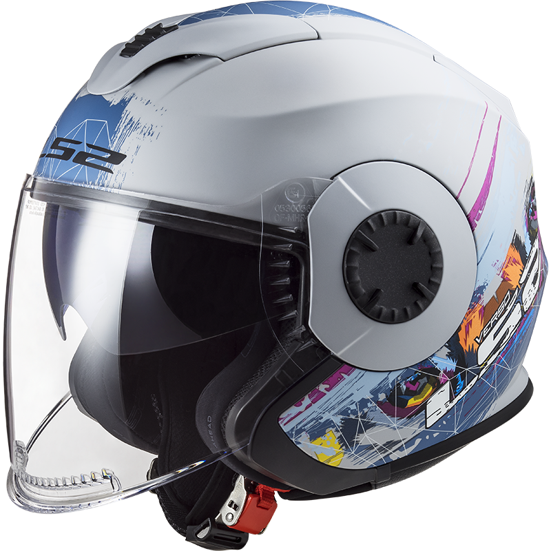 LS2 OF570 VERSO SPRING MATT SILVER BLUE - Image 8