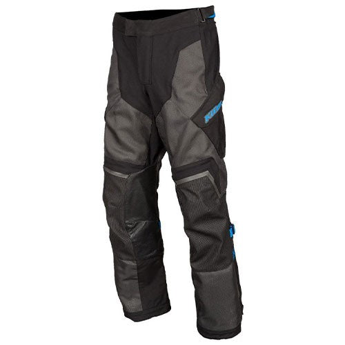 Klim Baja S4 Pant Tall Black - Kinetik Blue - Image 1