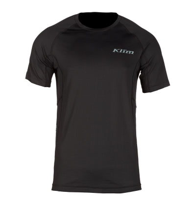 KLIM Aggressor -1.0 Short Sleeve Black - Image 1