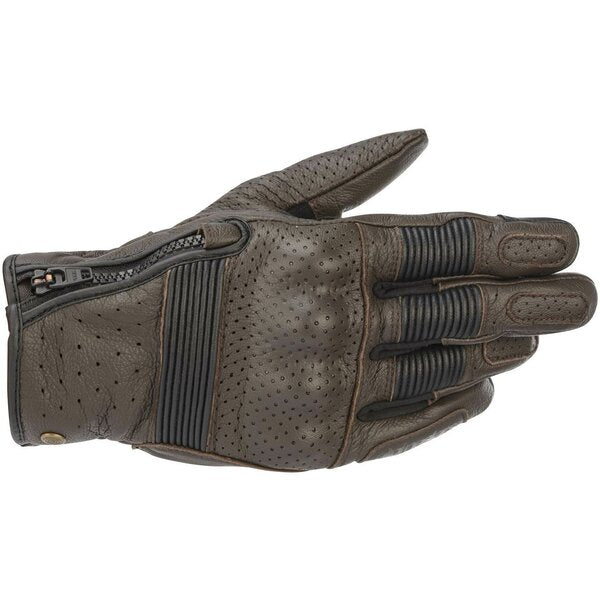 Manusi de piele ALPINESTARS RAYBURN V2 Negru - Maro