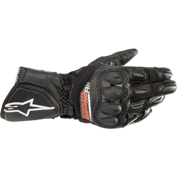 Manusi de piele sport vara Alpinestars SP-8 V3 AIR 3XL Negru - Negru
