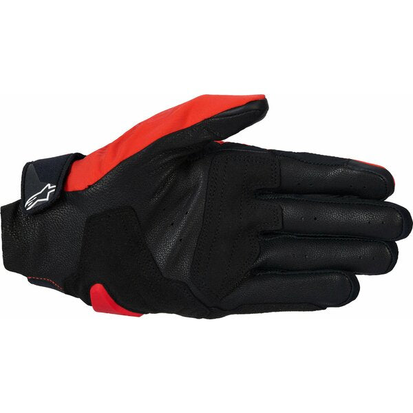 Manusi de piele vara ALPINESTARS SP X 3 S Bej/Maro - Rosu/Negru