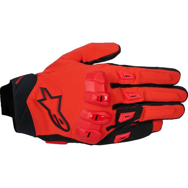 Manusi de piele vara ALPINESTARS SP X 3 S Bej/Maro - Rosu/Negru