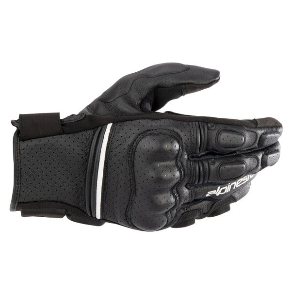 Manusi de piele vara sport/touring ALPINESTARS PHENOM AIR Negru - Negru/Alb