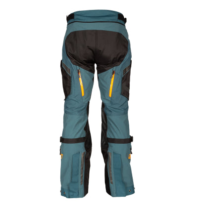 KLIM Badlands Pro Pant Petrol - Strike Orange - Image 3
