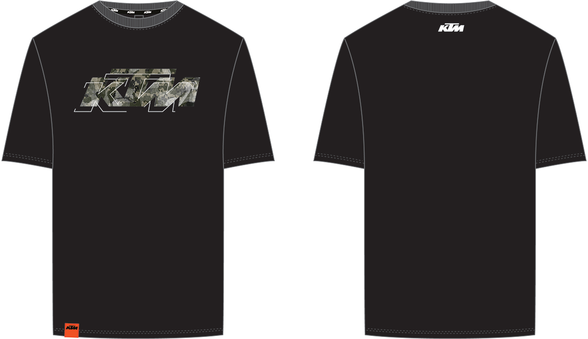 KTM LOGO TEE BLACK