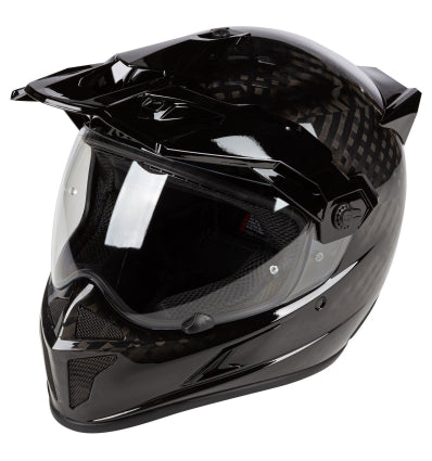 KLIM Krios Helmet Gloss Karbon Black - Image 1