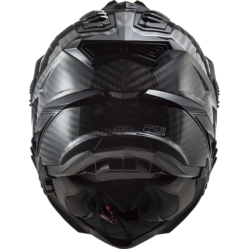 LS2 MX701 EXPLORER C GLOSS CARBON - Image 15