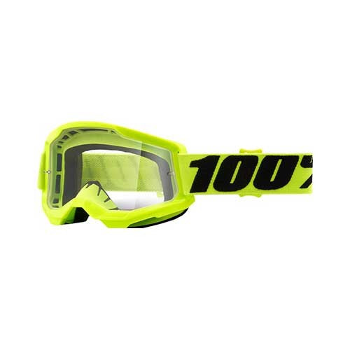 100 Strata 2 Goggle Clear Lens - Galben/Transparent