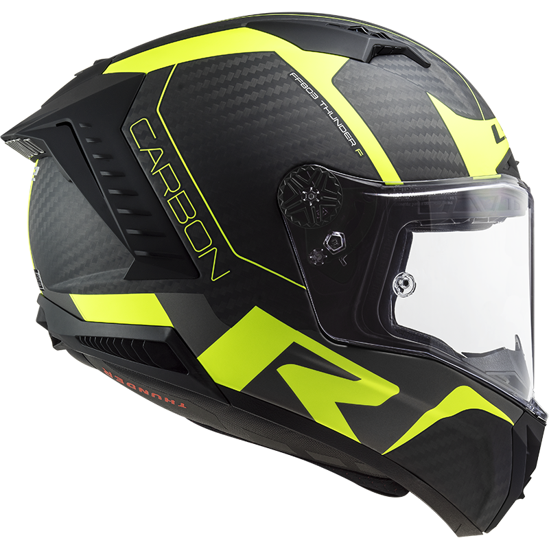 LS2 FF805 THUNDER C RACING1 MATT H-V YELLOW - Image 9