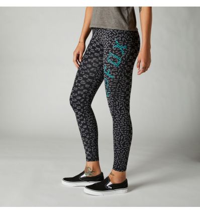 Fox Aop Detour Legging - Negru