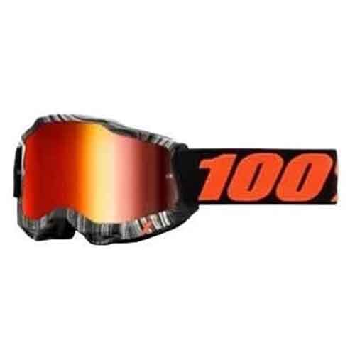 100 Ochelari 100 Accuri 2 Goggle Geospace Mirror Lens - Rosu