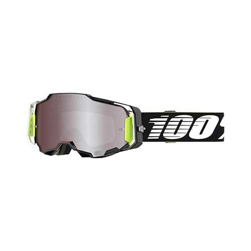 100% ARMEGA Goggle Racr HiPER Silver Mirror Lens