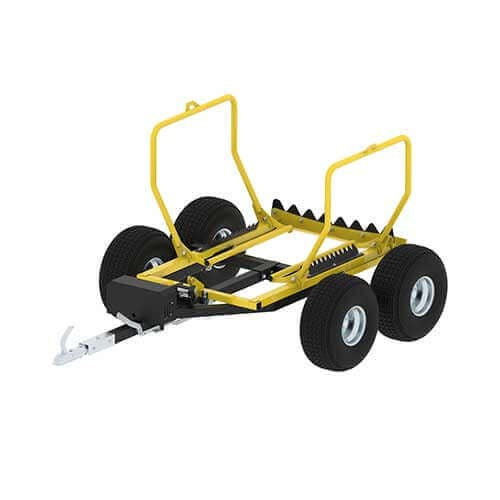 Remorca pentru silozuri si baloti de fan Iron Baltic