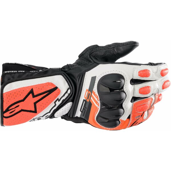 Alpinestars SP-8 V3 Negru/Alb/Rosu fluo