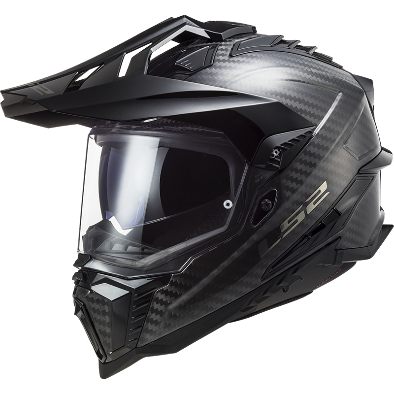 LS2 MX701 C EXPLORER GLOSS CARBON-06 - Image 1