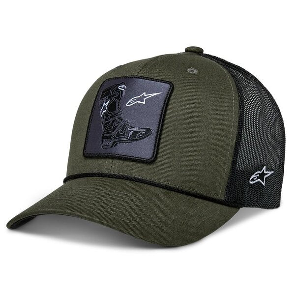 Verde military/Negru
