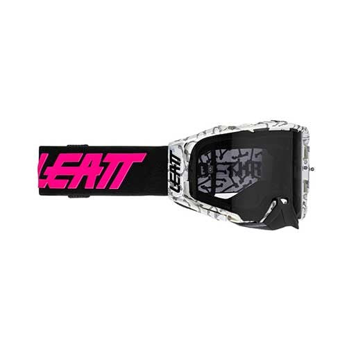 LEATT Goggle Velocity 6.5 Bones Smoke 28% - Image 1